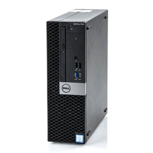 Dell Optiplex 7050 SFF Desktop PC- 6th Gen 3.4GHz Intel Quad Core i7, 8GB-32GB RAM, Hard Drive or Solid State Drive, Win 10 PRO